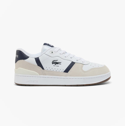 Lacoste T-CLIP SET Mens Court Trainers Trainers White/Navy