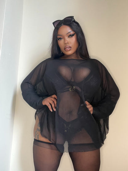 Necessary Evil Circe Mesh Top