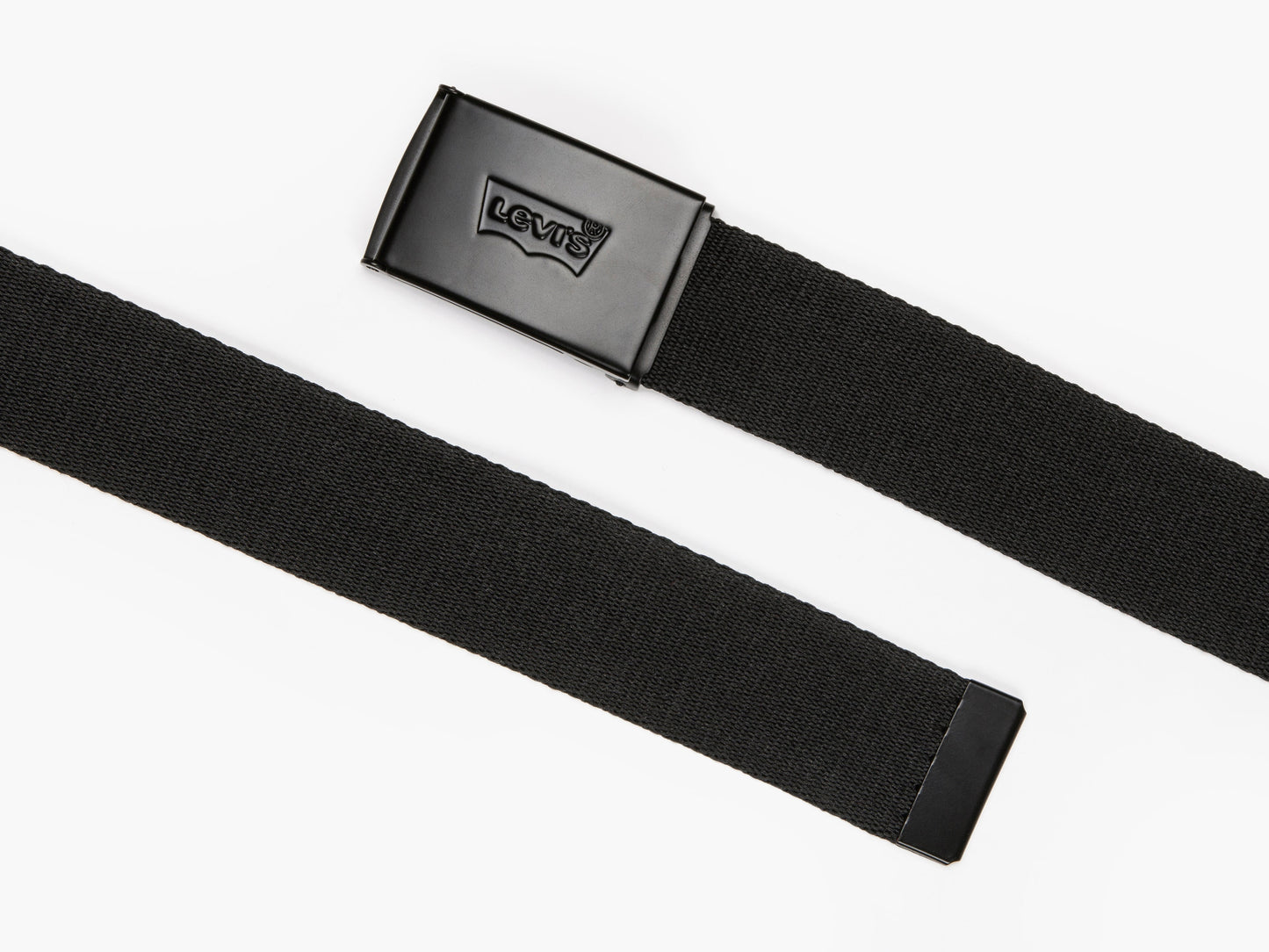 Levi's TONAL BATWING WEB Mens Belt Black