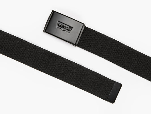 Levi's TONAL BATWING WEB Mens Belt Black