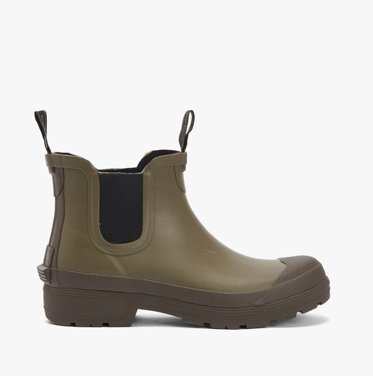 Barbour STORM Mens Chelsea Wellies Olive/Olive