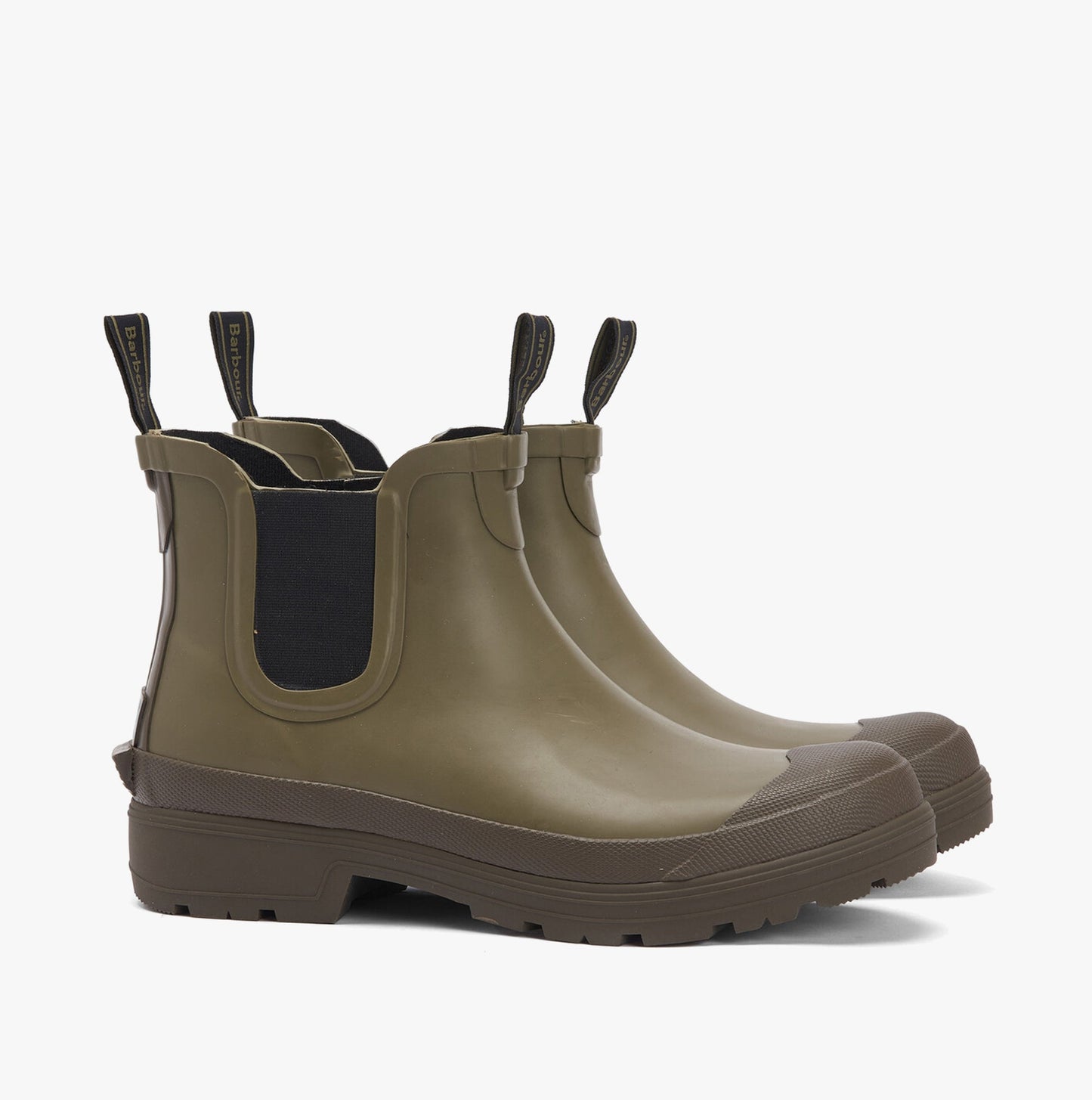 Barbour STORM Mens Chelsea Wellies Olive/Olive