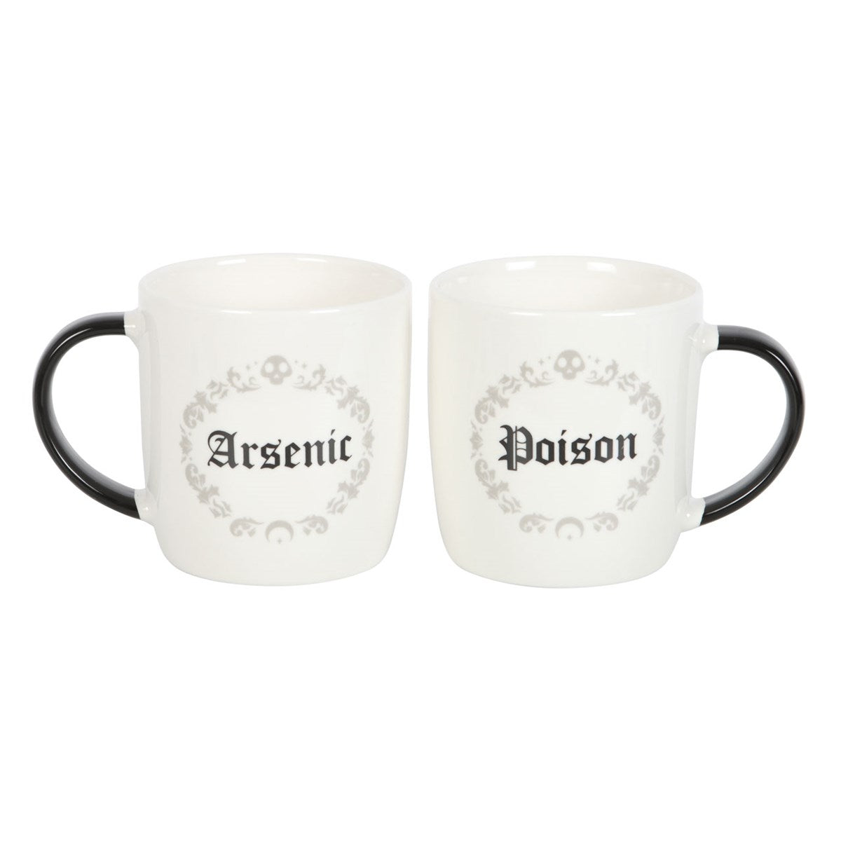 Gothic Gifts Poison and Arsenic Couples Mug Set