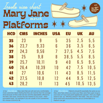 Chocolaticas® Paint the Roses Red – Gothic Floral Mary Jane Flats