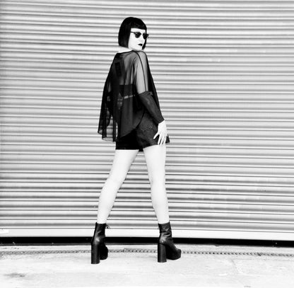 Necessary Evil Circe Mesh Top