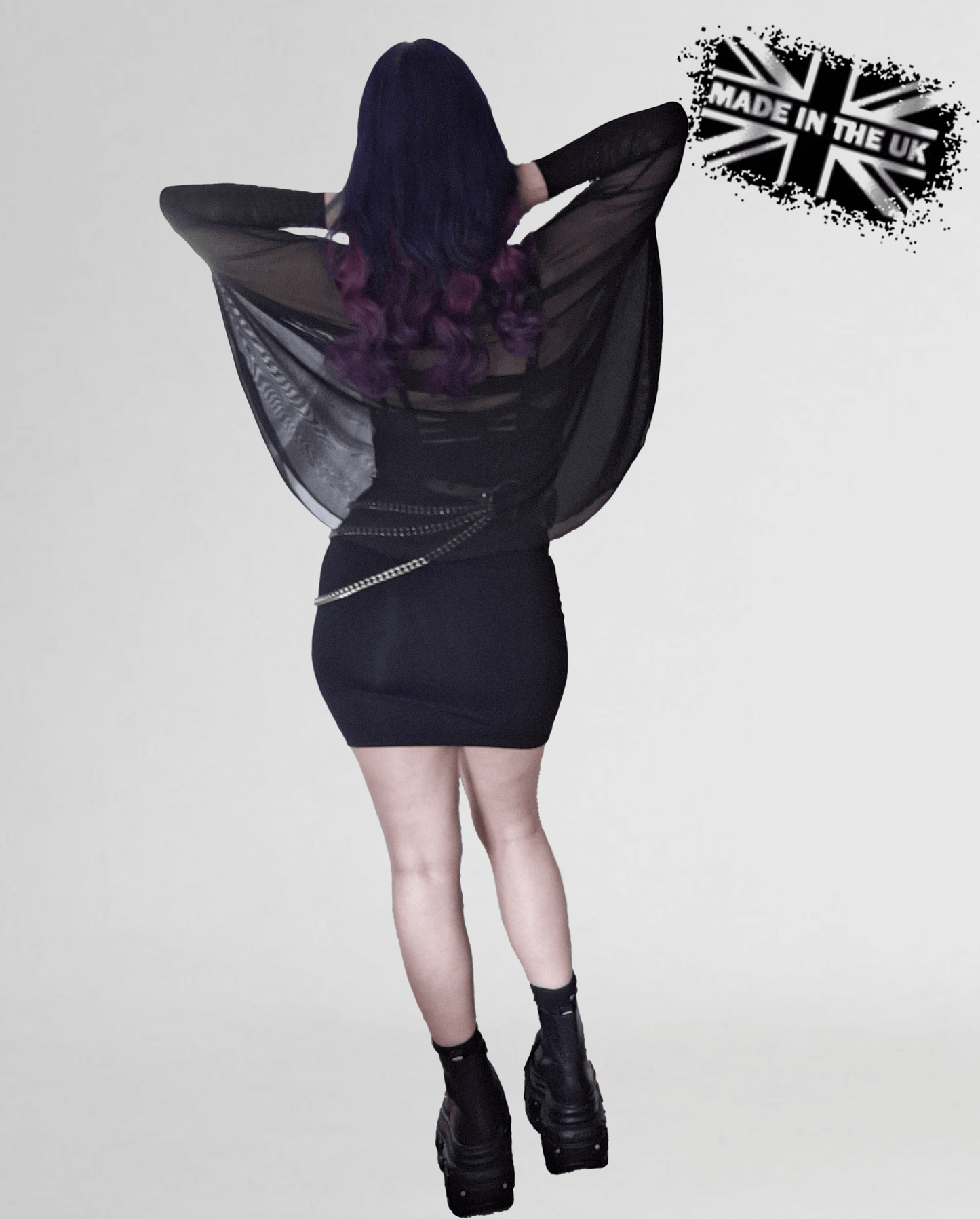 Necessary Evil Circe Mesh Top