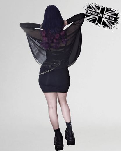 Necessary Evil Circe Mesh Top