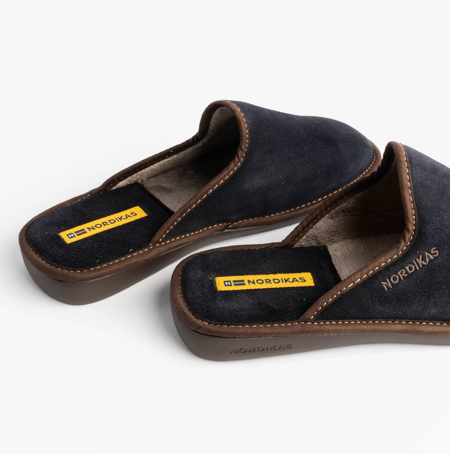 Nordikas 131 DUBLIN Mens Mule Slippers Navy