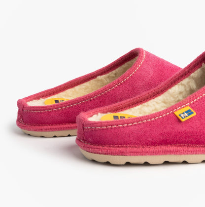 Nordikas 2087  AFELPADO Womens Mule Slippers Pink