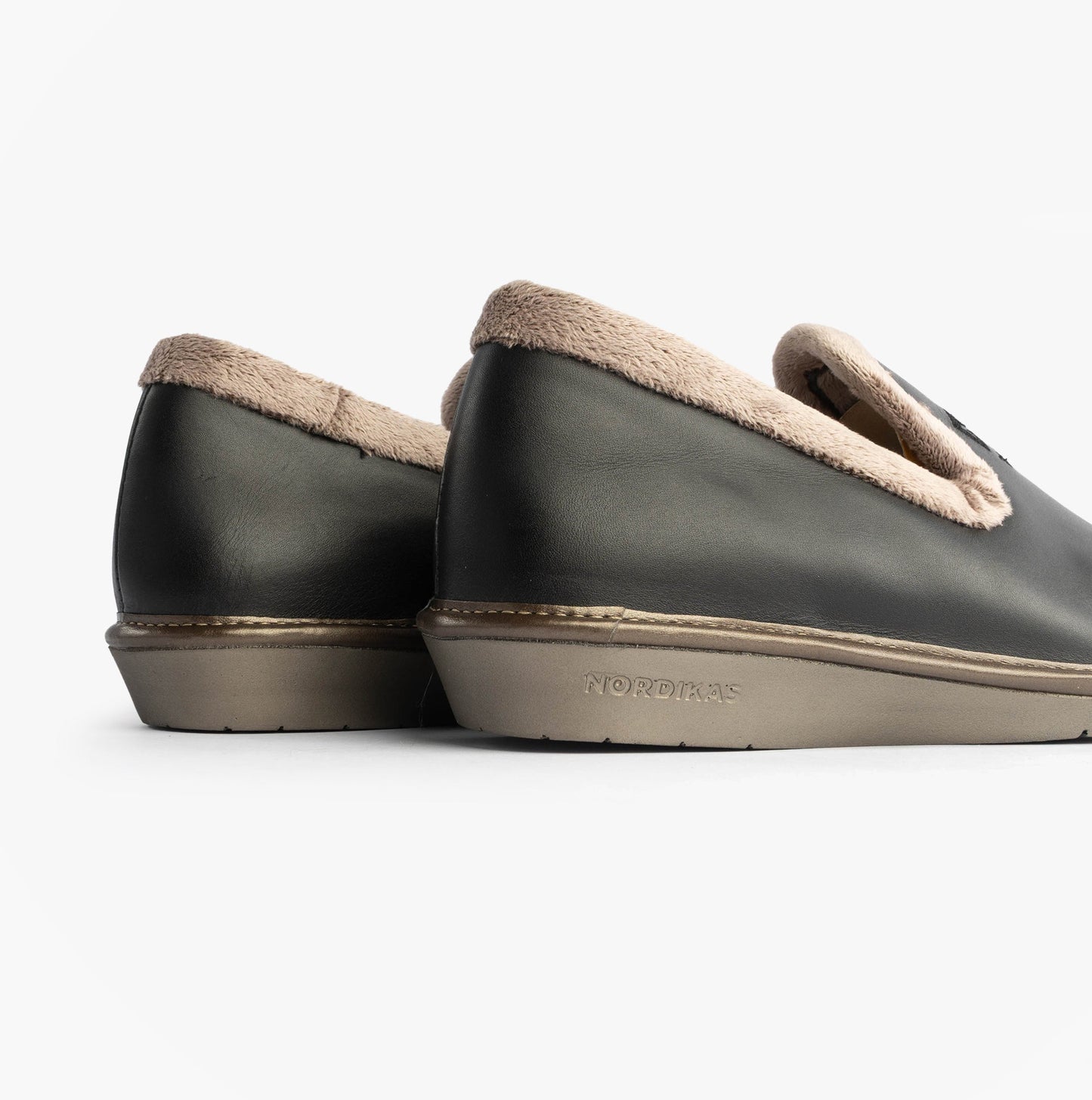 Nordikas DUBLIN Womens Full Slipper Black