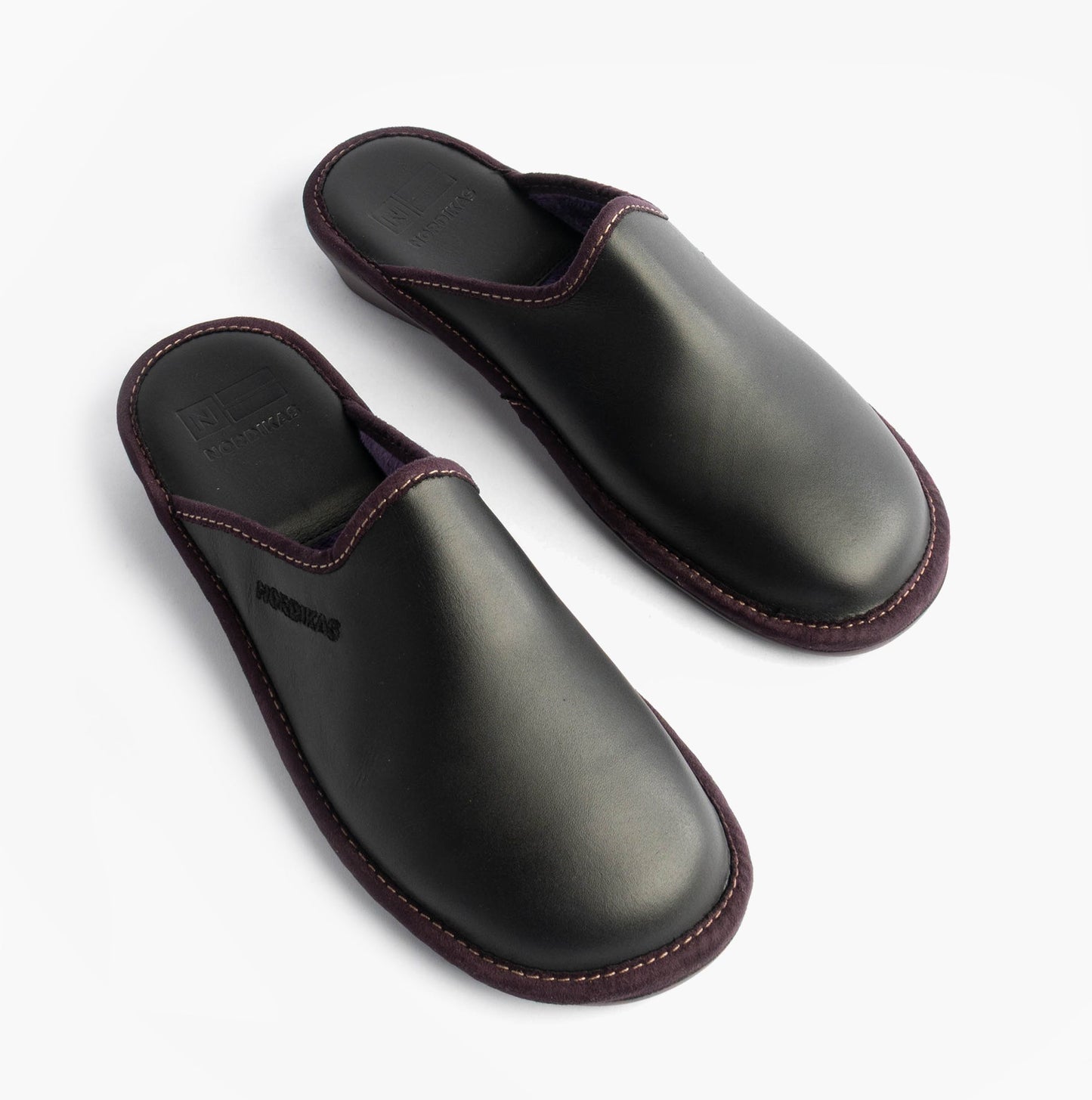 Nordikas 347 DUBLIN Womens Mule Slippers Black