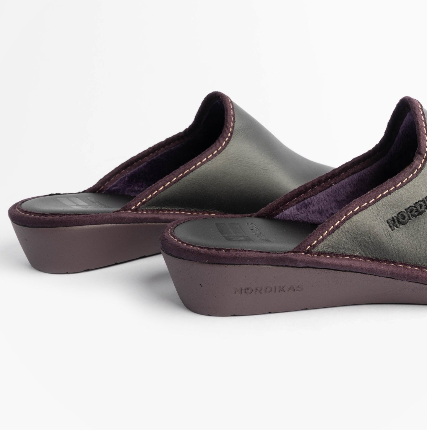 Nordikas 347 DUBLIN Womens Mule Slippers Black