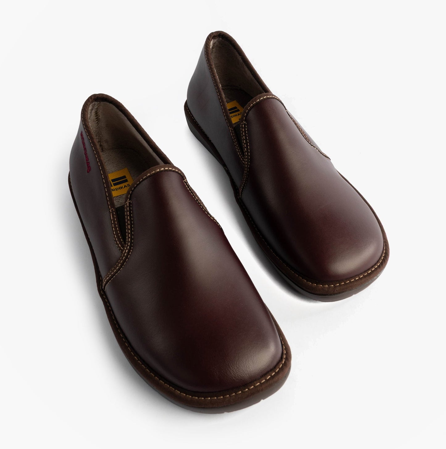 Nordikas 663 DUBLIN Mens Full Slippers Burdeos Red