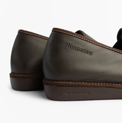 Nordikas 663 DUBLIN Mens Full Slipper Slippers Moka