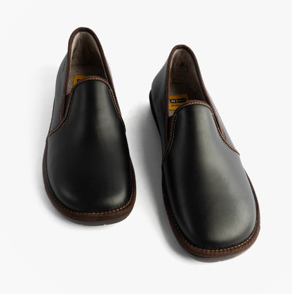 Nordikas 663 DUBLIN Mens Full Slippers Black