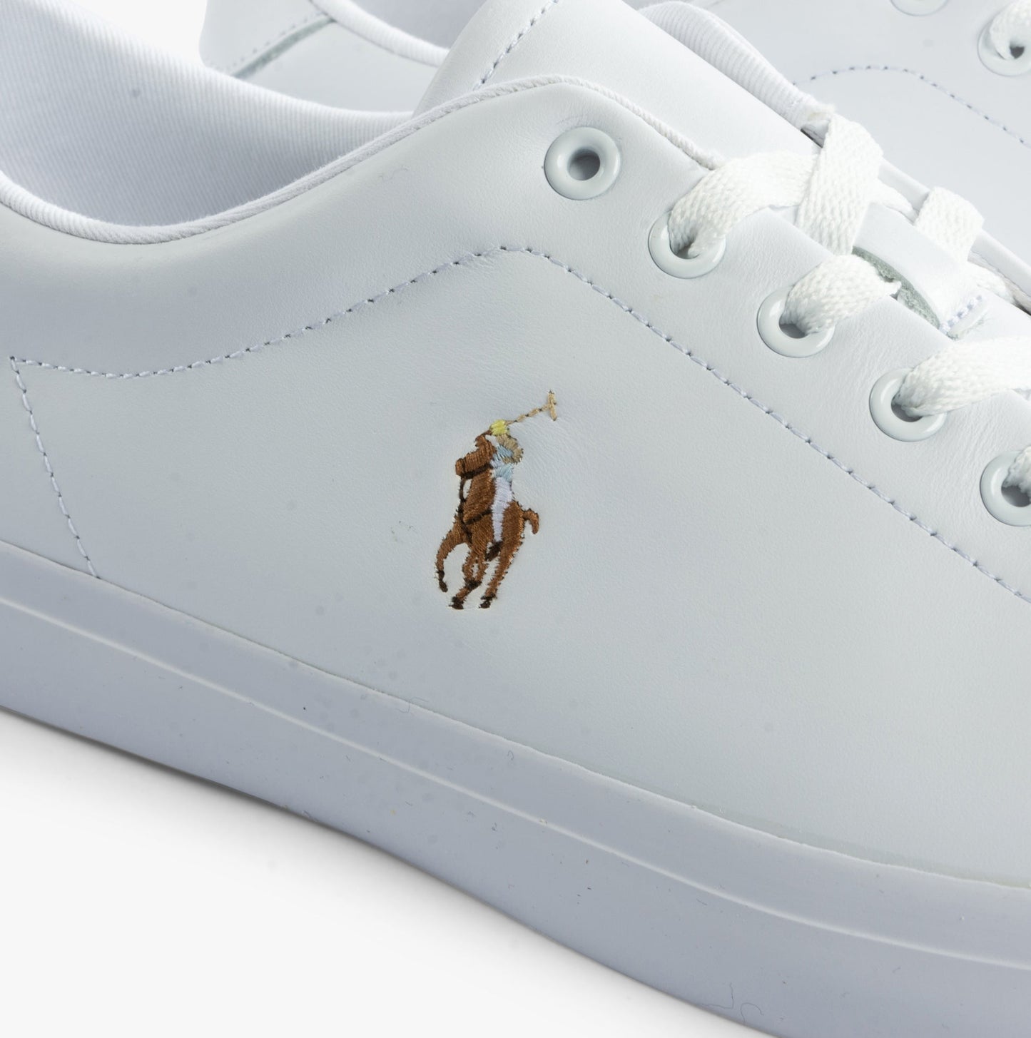 Polo Ralph Lauren LONGWOOD Mens Trainers White/White