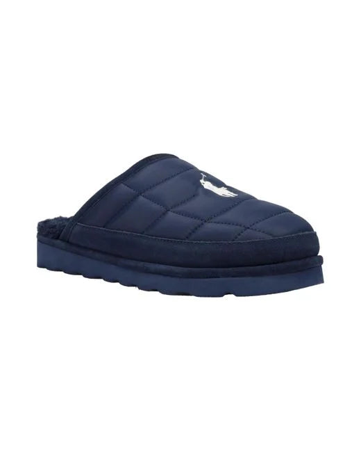 Polo Ralph Lauren READE SCUFF Mens Mule Slippers Navy