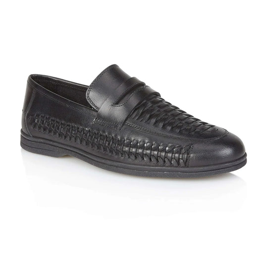 Silver Street London PERTH Mens Loafers Black