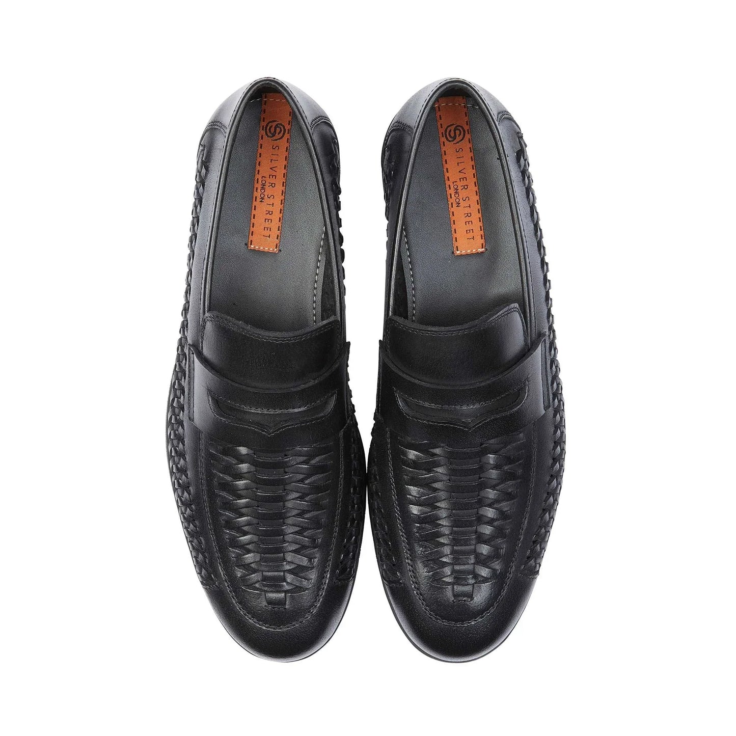 Silver Street London PERTH Mens Loafers Black