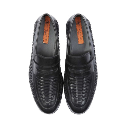 Silver Street London PERTH Mens Loafers Black