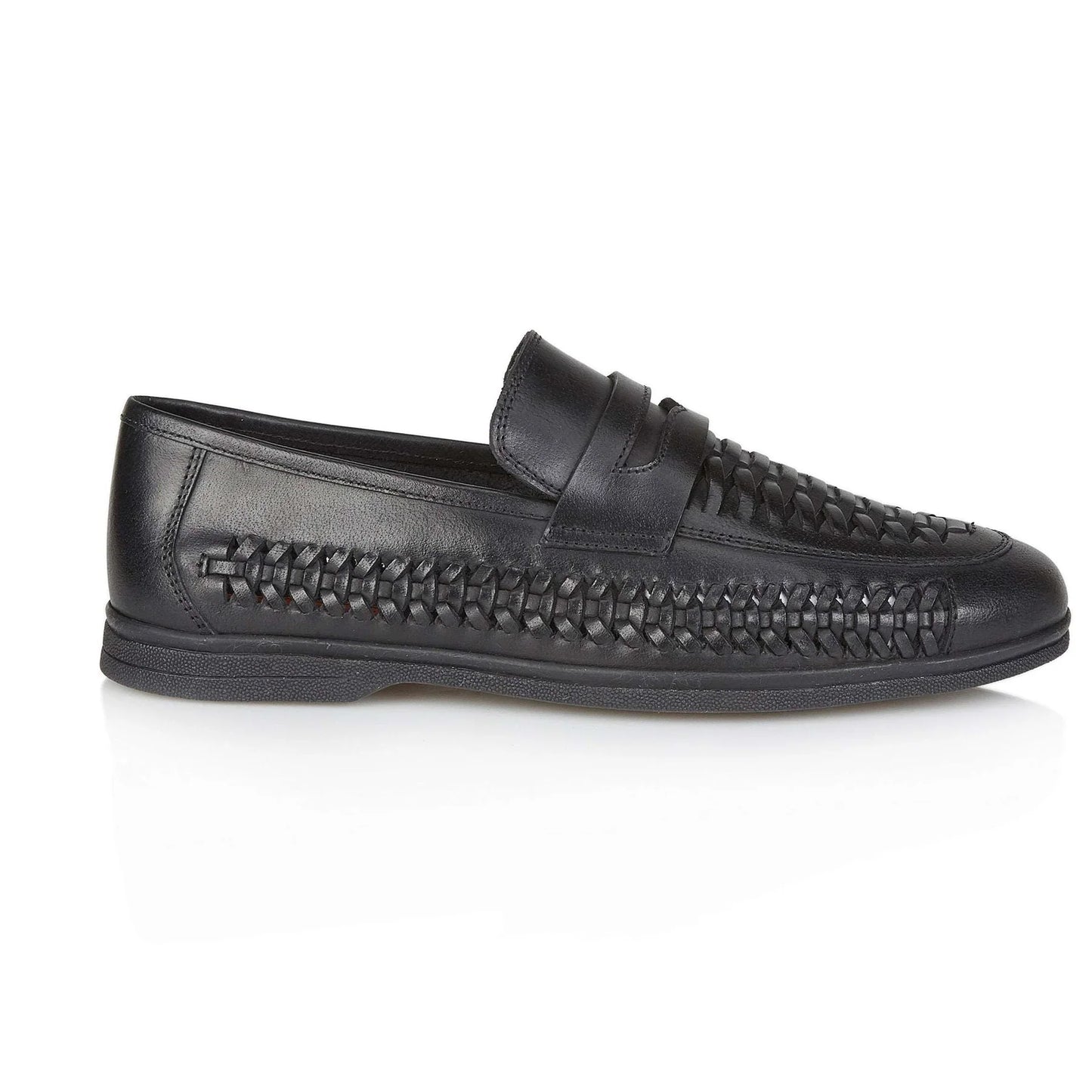 Silver Street London PERTH Mens Loafers Black