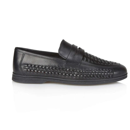Silver Street London PERTH Mens Loafers Black