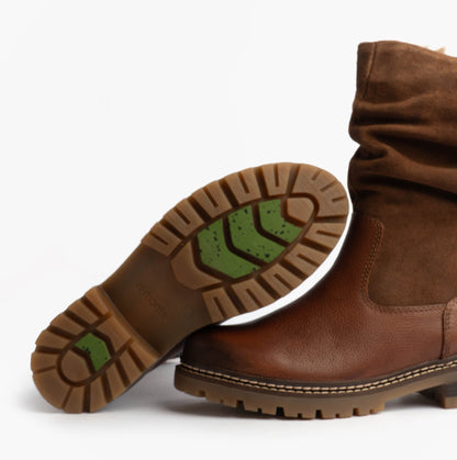 Remonte D0B80-24 Womes Side Zip Ankle Boots Brown