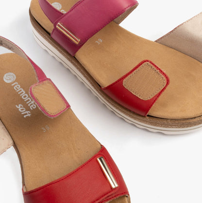 Remonte D0Q59-31 Womens Sandals Pink