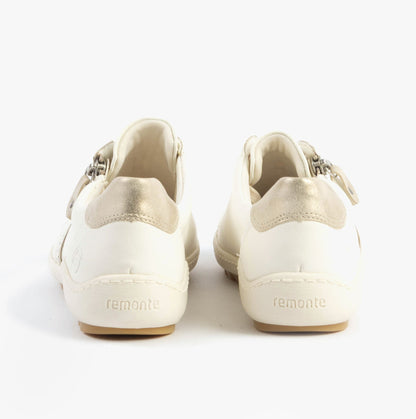 Remonte R1432-80 Womens Shoes White Combination