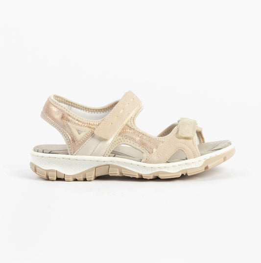 Rieker 68866-31 Womens Sandals Pink