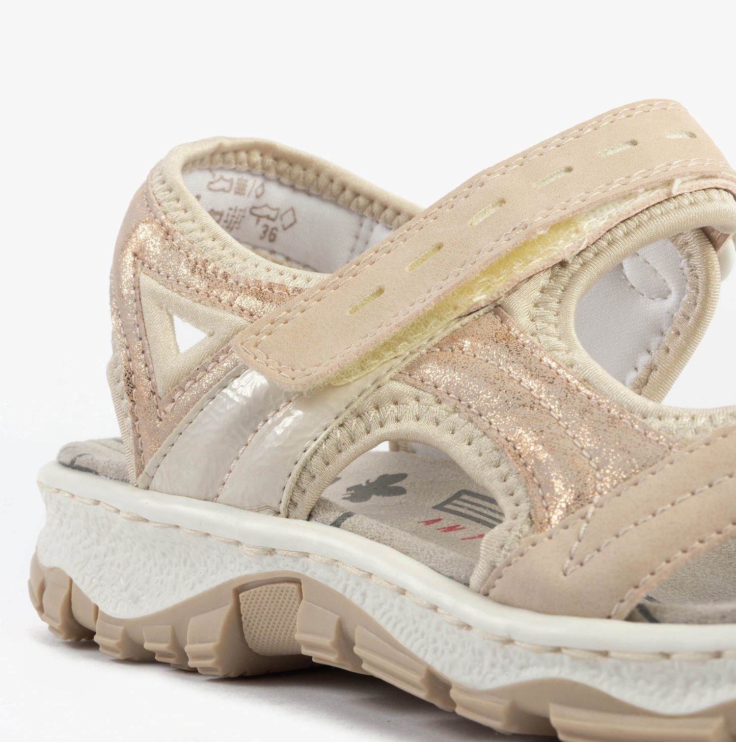 Rieker 68866-31 Womens Sandals Pink