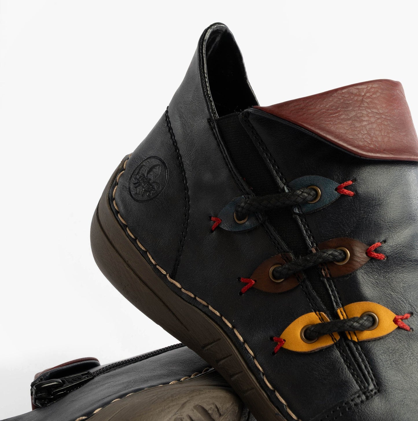 Rieker 72581-14 Womens Boots Blue