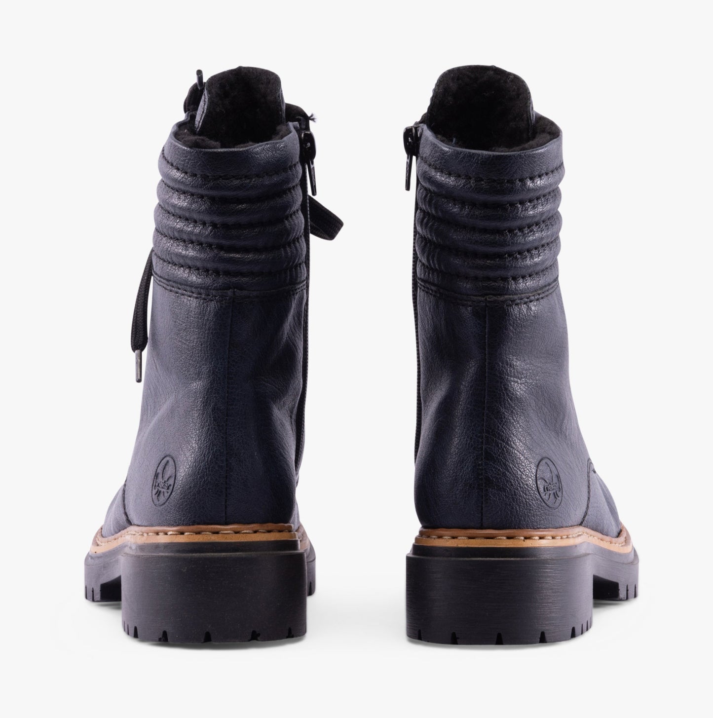 Rieker 72600-14 Womens Boots Blue