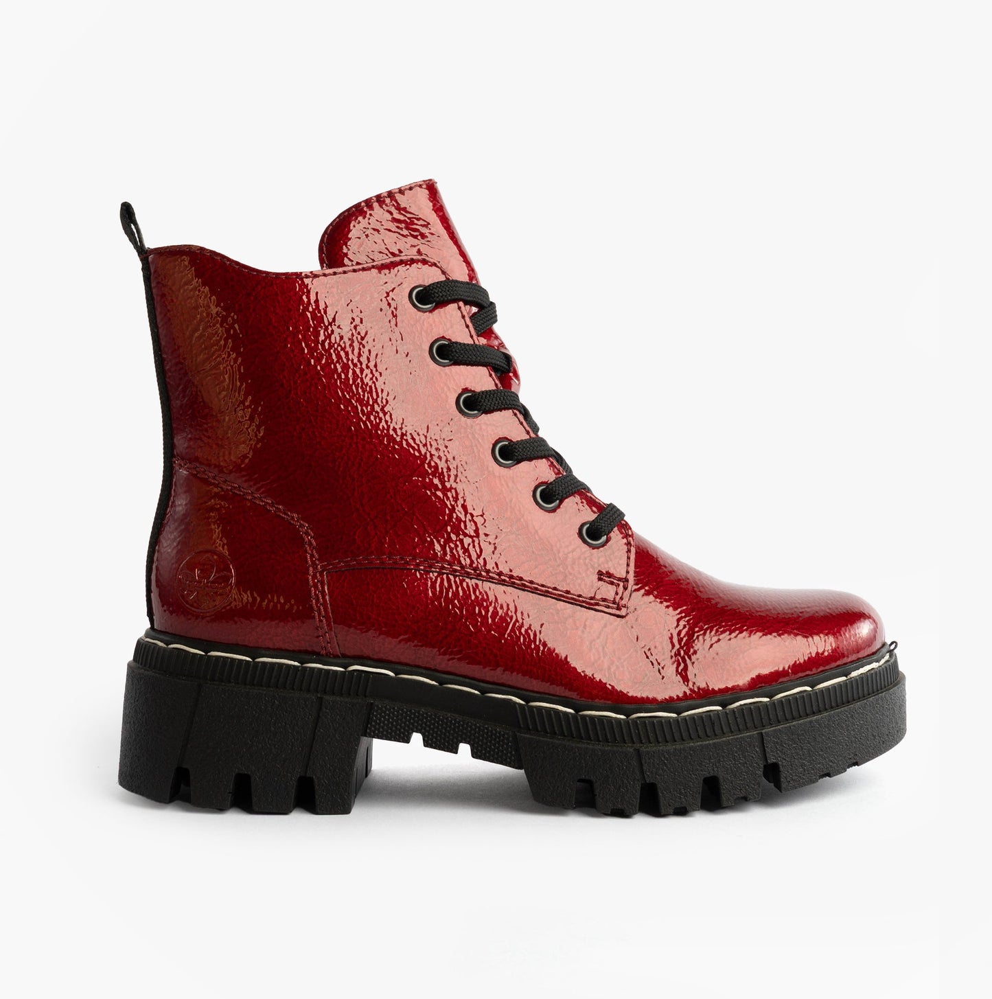 Rieker 74020-33 Womens Boots Red