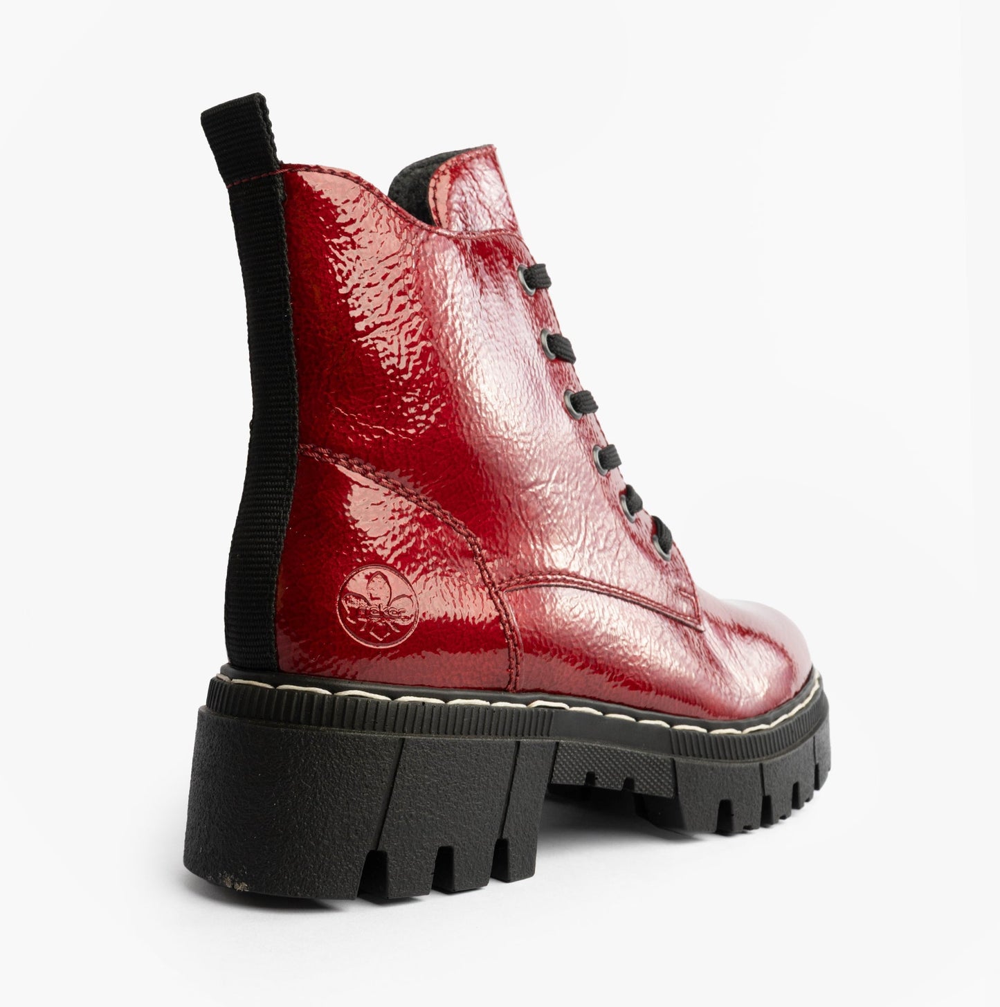 Rieker 74020-33 Womens Boots Red