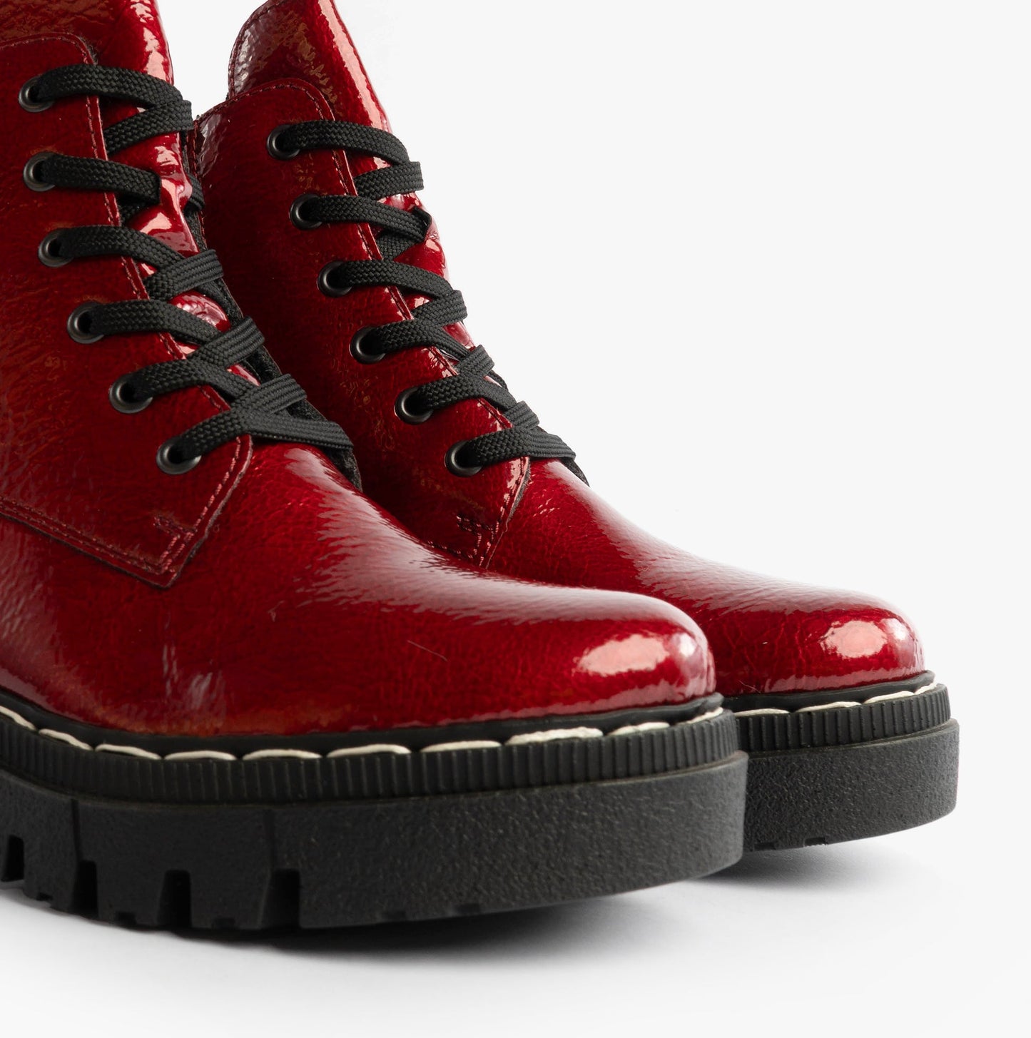 Rieker 74020-33 Womens Boots Red