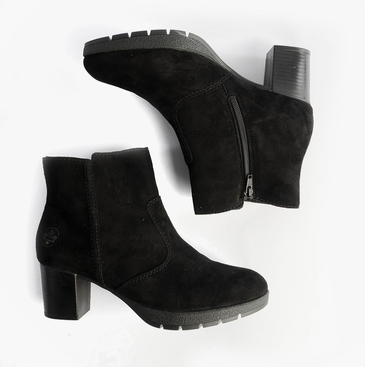 Rieker 77665-00 Womens Boots Black