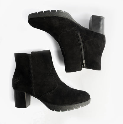 Rieker 77665-00 Womens Boots Black