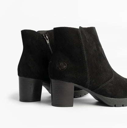 Rieker 77665-00 Womens Boots Black