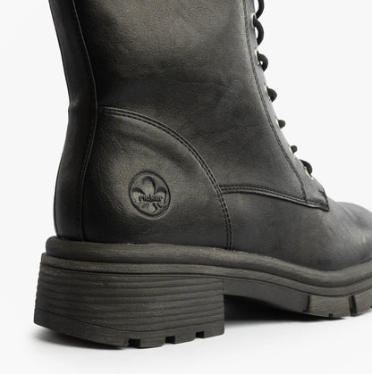 Rieker 91440-00 Womens Boots Black