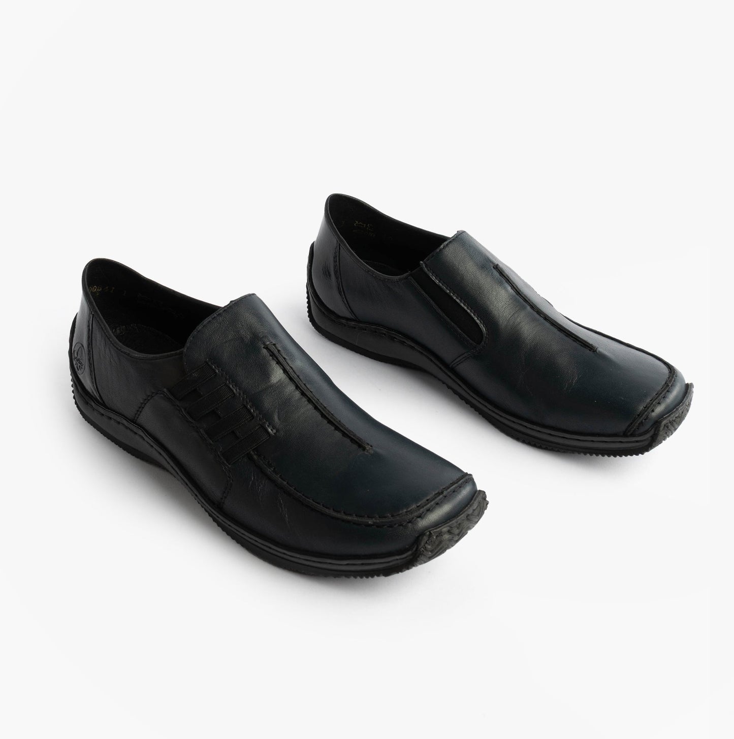 Rieker L1777-14 Womens Casual Shoes blue