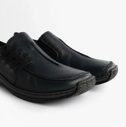 Rieker L1777-14 Womens Casual Shoes blue