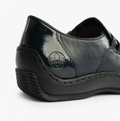 Rieker L1777-14 Womens Casual Shoes blue