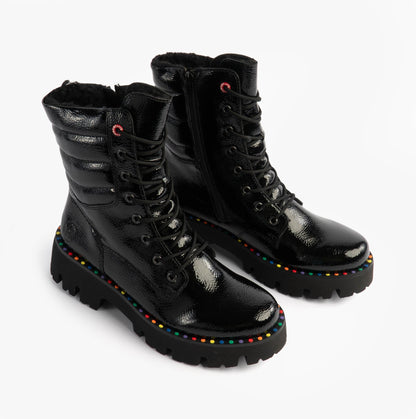 Rieker Y3330-00 Womens Boots Black