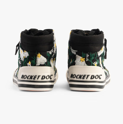 Rocket Dog JAZZIN HI Womens Trainers Black