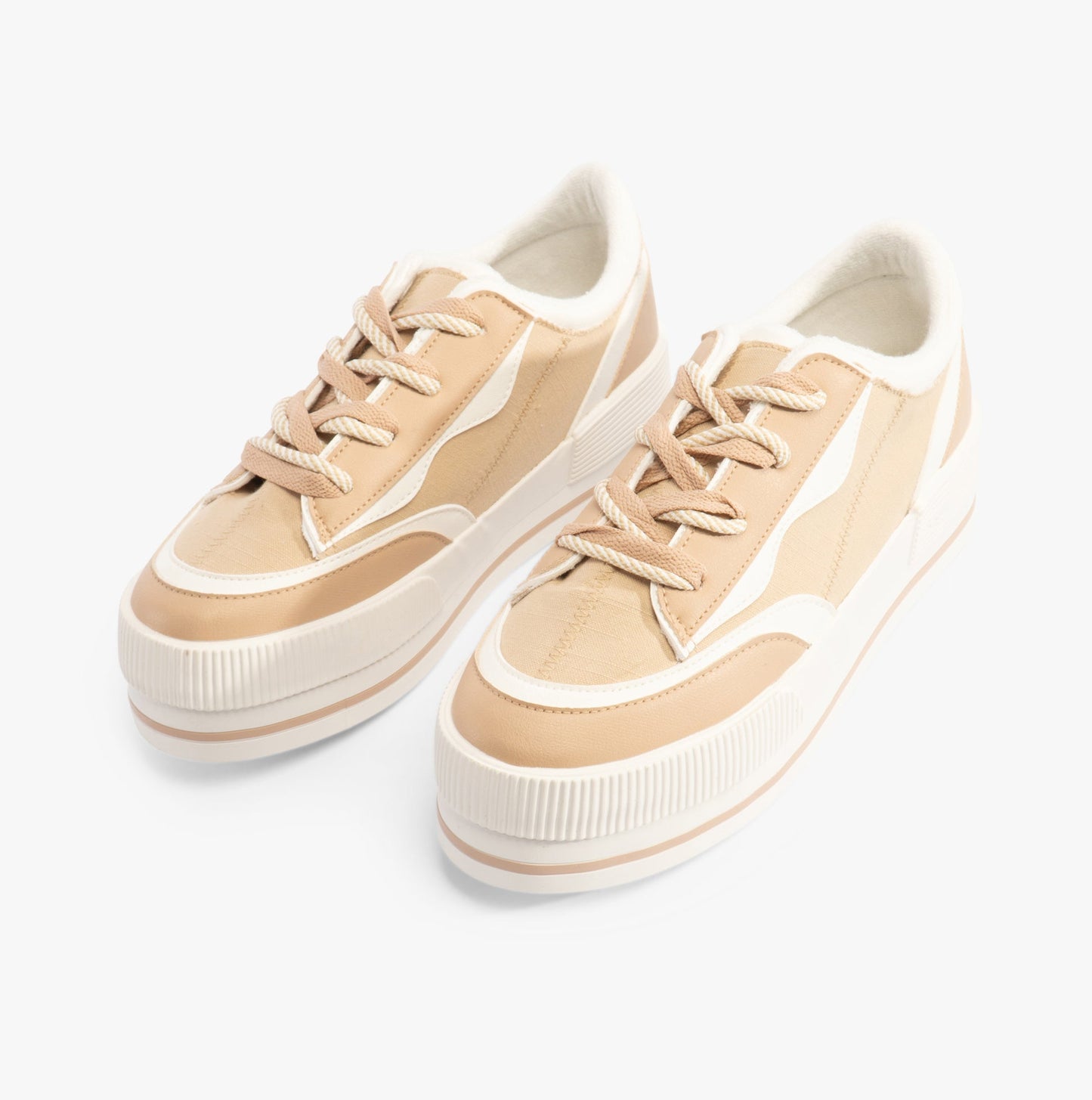 Rocket Dog WINK Womens Trainers Camel Combo