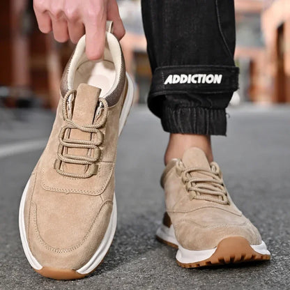 NEW Pigskin Leather Men Golf Sport Sneakers High Quality Male Golfer Athletic Training Shoes Spring Outdoor Walking Trainers