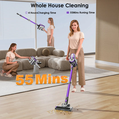 FixtFixer X6M 30000Pa 350W Handheld Cordless Vacuum Cleaner Smart Home Appliance Suction 1.1L Dust Cup forHard Floor/Pet Hair