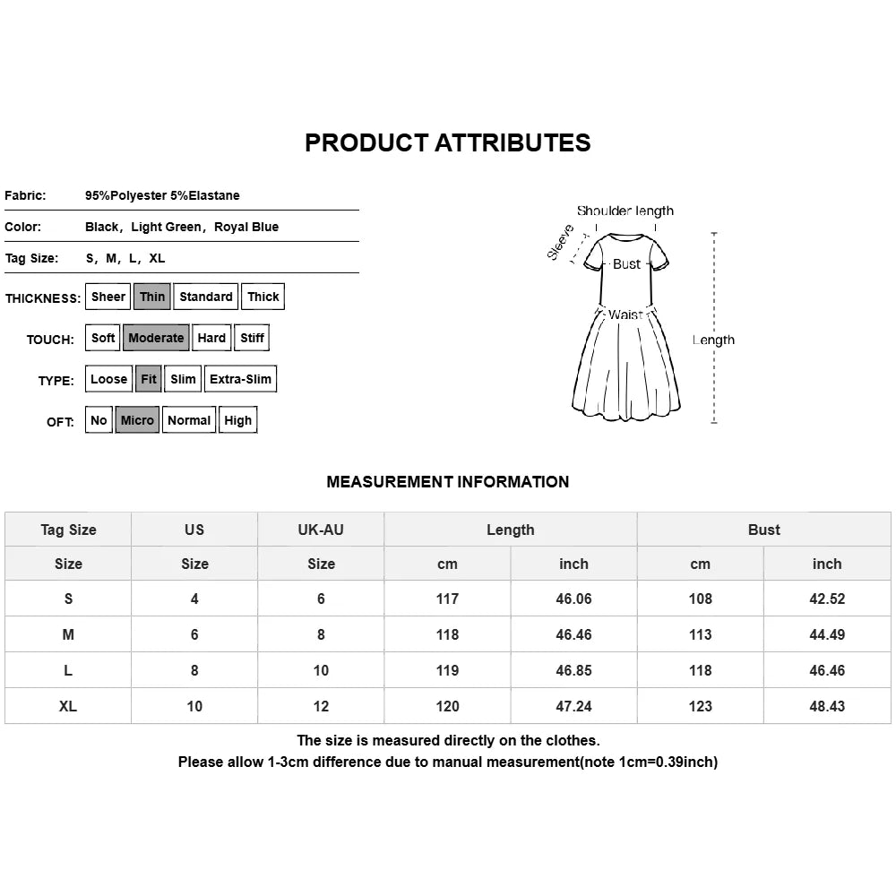 Women's Elegant Solid Ruffle Flying Sleeve Lace Up Skater Midi Dress Summer Ladies Party Holiday Casual Sundress Size S-2XL