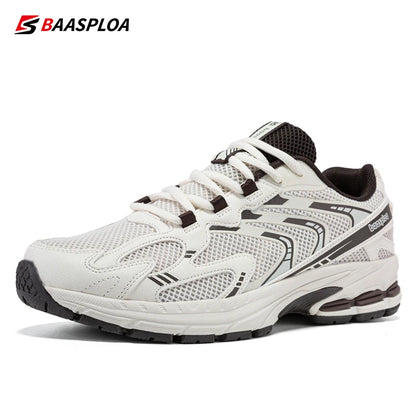 Baasploa Men Running Shoes Classics Mesh Breathable Sport Shoes for Men Lightweight Casual Sneakers Male Non-Slip New Arrival